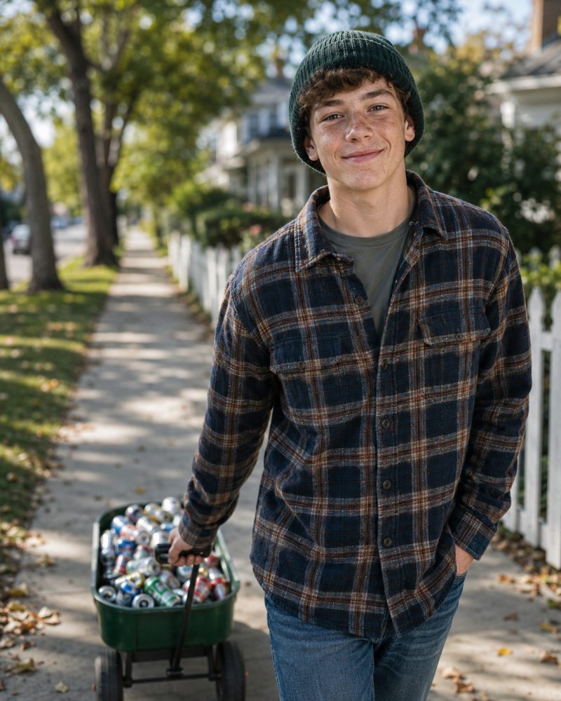 A young BeerCanPickup collector