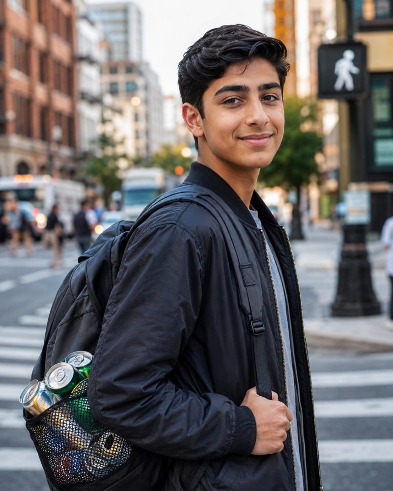 A young BeerCanPickup collector