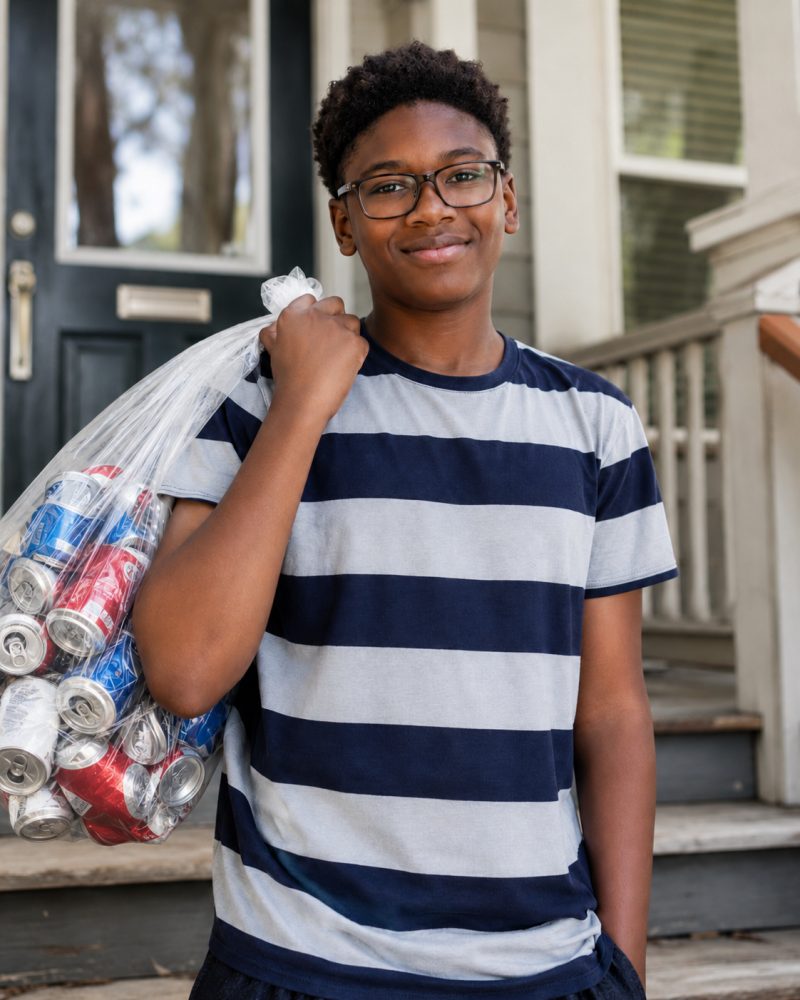 A young BeerCanPickup collector