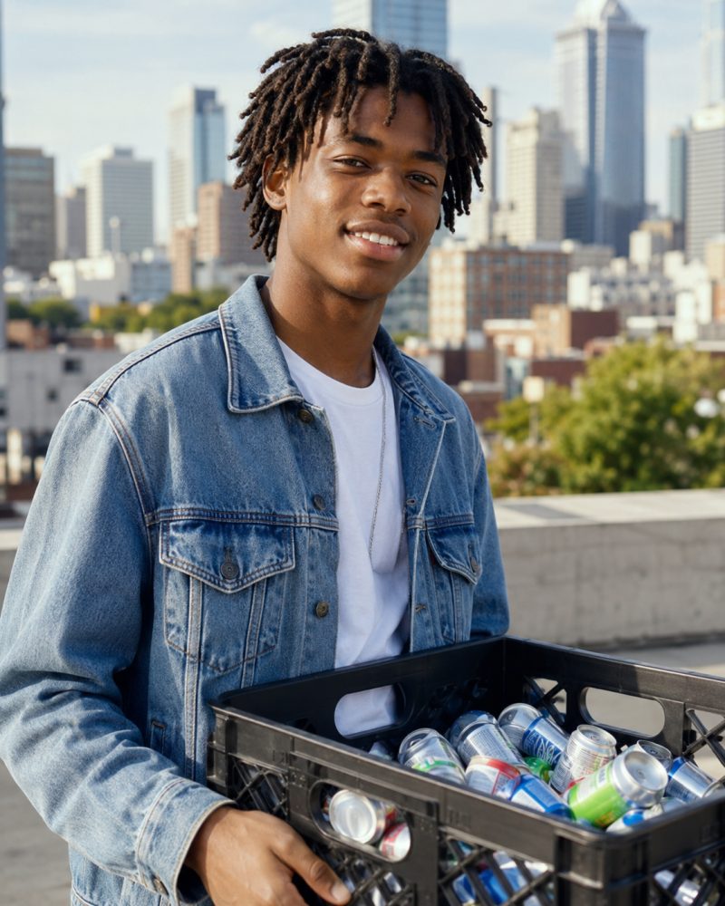 A young BeerCanPickup collector